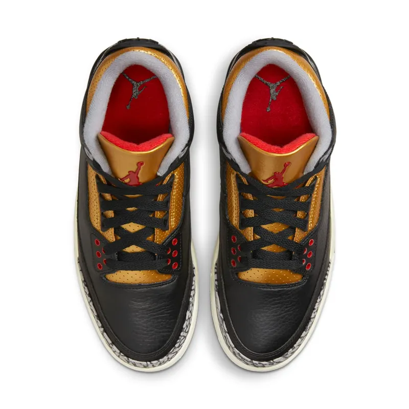 AIR Jordan 3 “Black Cement Gold” (CK9246-067)