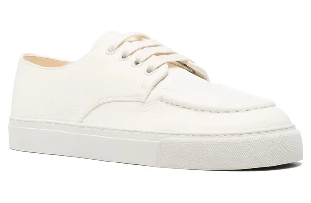 Prada Apron-toe Pebble-grain “White” (2EE427 F G000 MN0 F0304) (2)