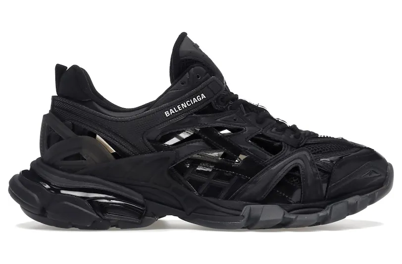 Balenciaga Track.2 Clear Sole Black (668823W3CT11000)