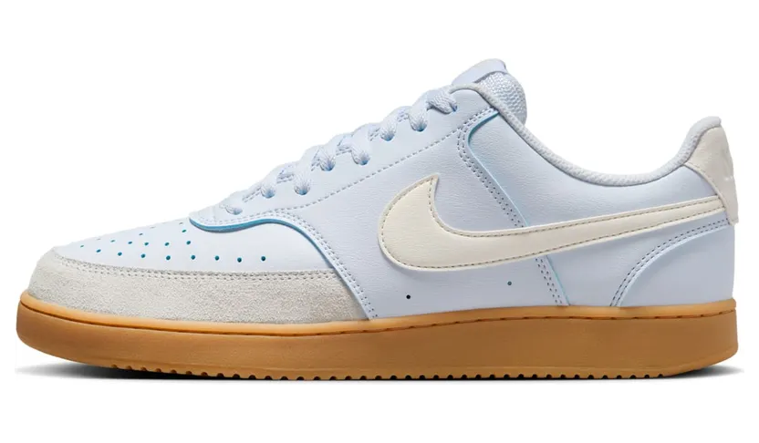 Nike Court Vision Low “Football Grey Gum Light Brown Pale Ivory” (IB2998-002)