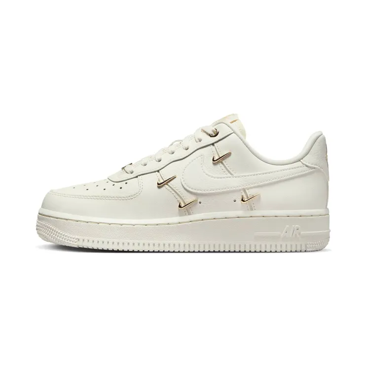 Nike Air Force 1 ’07 LX CN Sail Gold Mini Swooshes “Sail / Metallic Gold” (FV3654-111)