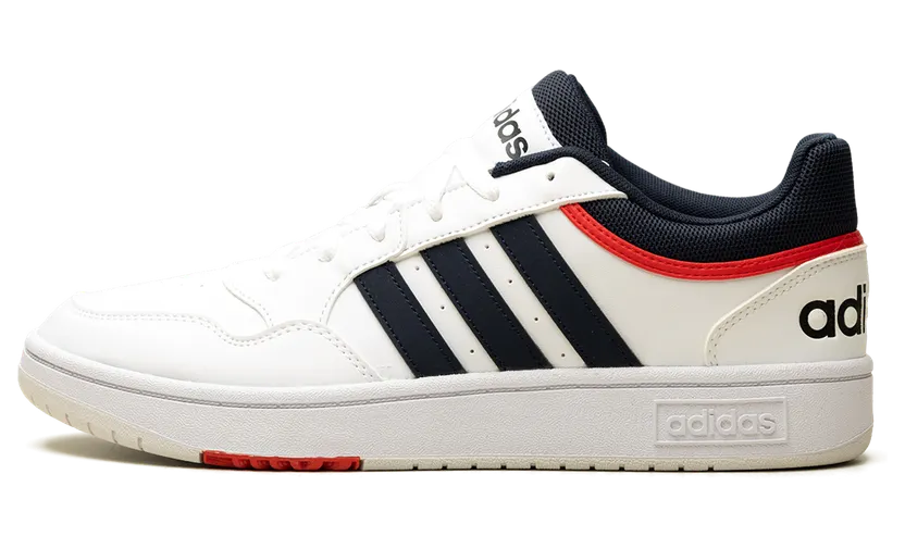 adidas Hoops 3.0 Low Classic Vintage Cloud White / Legend Ink / Vivid Red (GY5427)