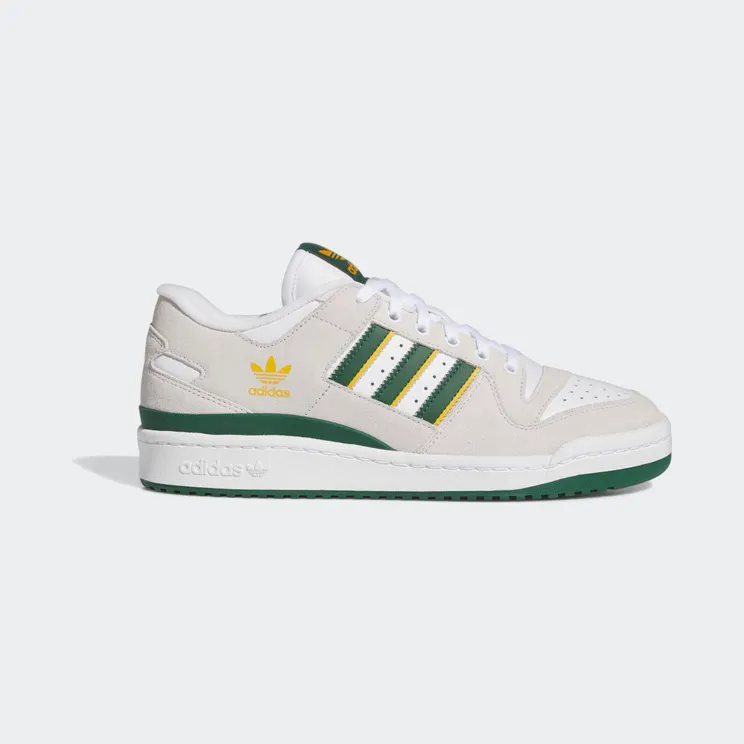 adidas Forum 84 Low ADV Crystal White / Dark Green / Preloved Yellow (IG7583)
