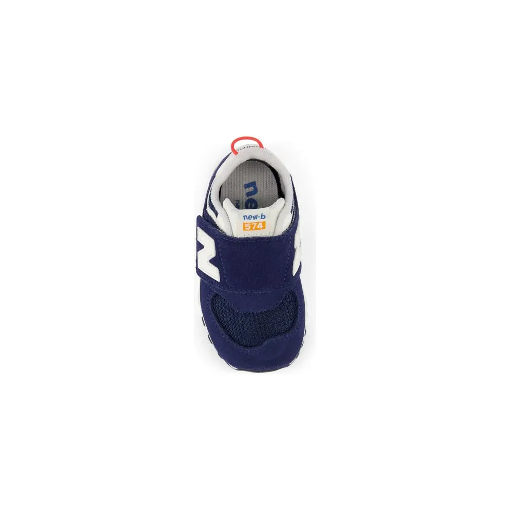 New Balance 574 Hook and Loop NB Navy Blast Red (NW574VPN)