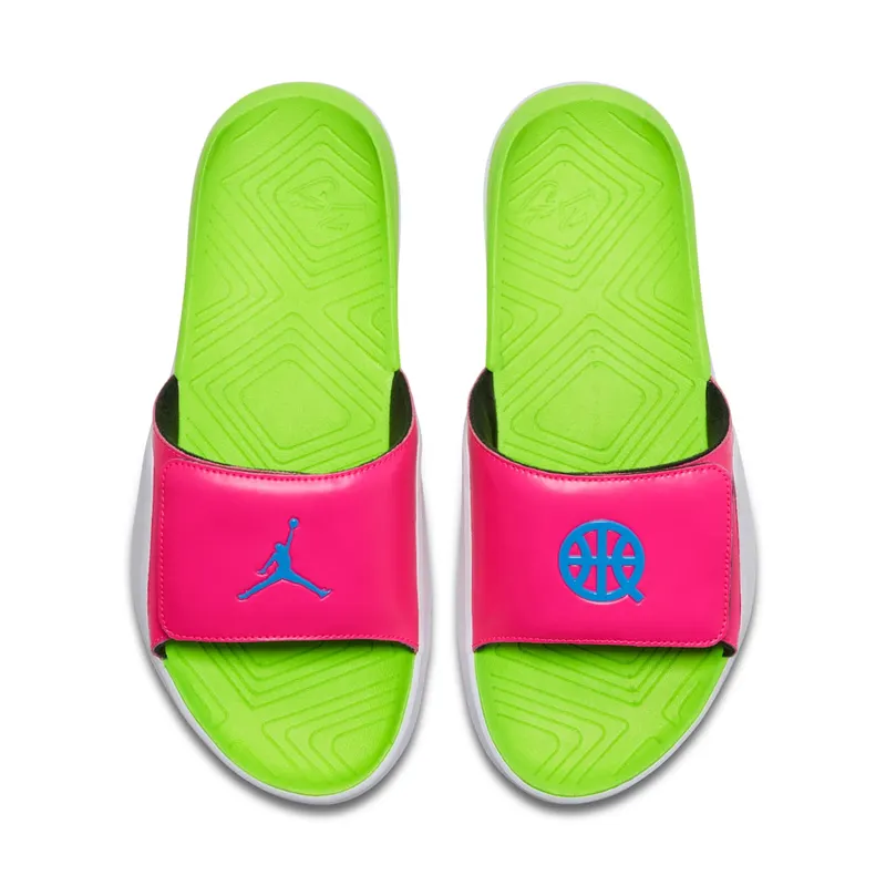 Jordan Hydro 7 Quai54 (2018) Pink Blast/University Blue (AT9193-600)