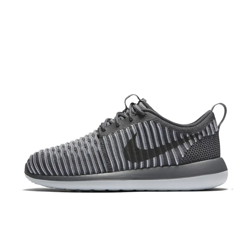 Nike Roshe Two Flyknit Pure Platinum (W) Dark Grey/Pure Platinum-Dark Grey (844929-002)