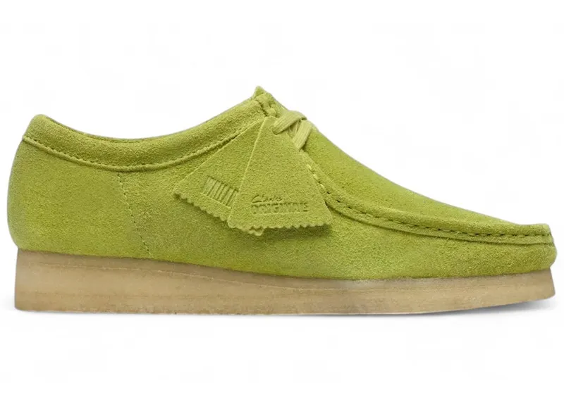 Clarks Originals Wallabee Lime Suede (26183757)
