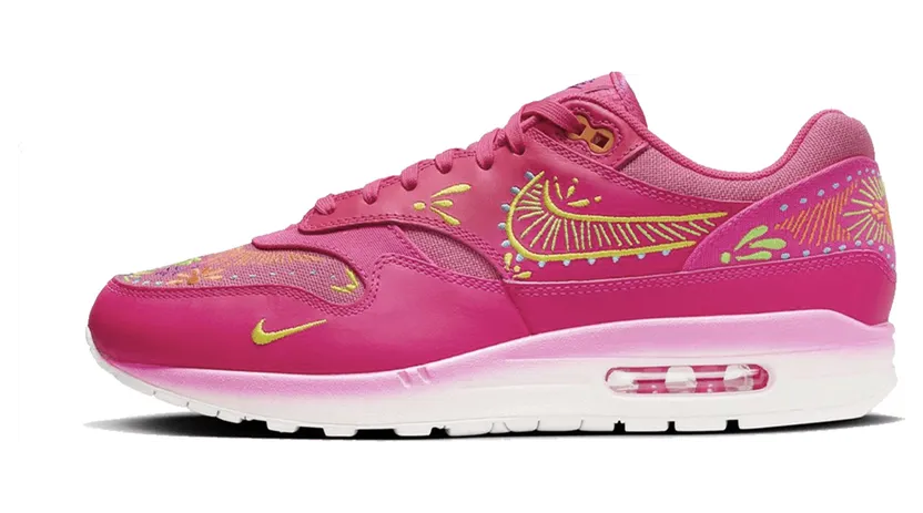 Nike Air Max 1 Premium Hyper Pink/Opti Yellow/Green Strike/Sail (FQ8172-645)