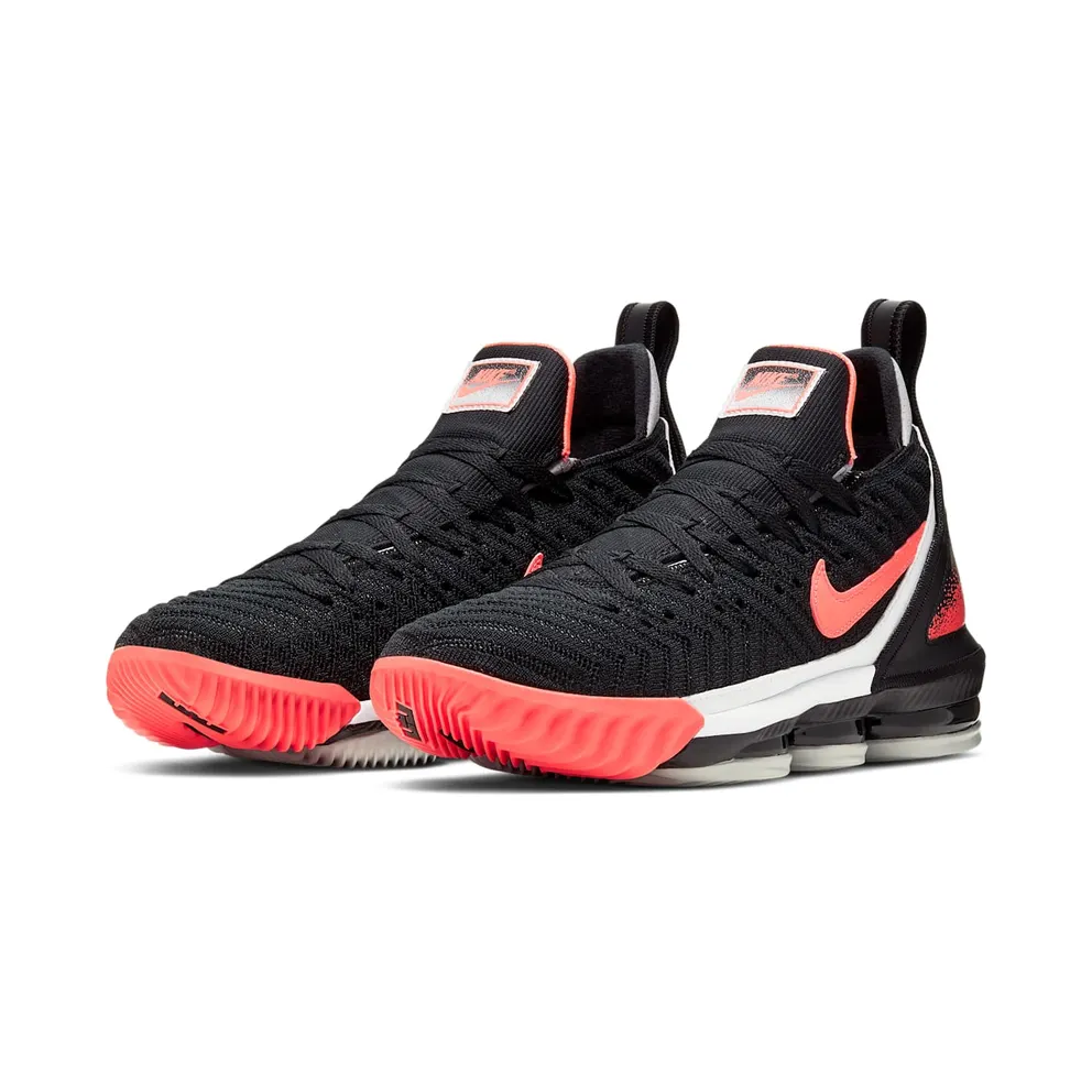 Nike LeBron 16 Black Hot Lava Black/Hot Lava-Flat Silver (CI1521-001)