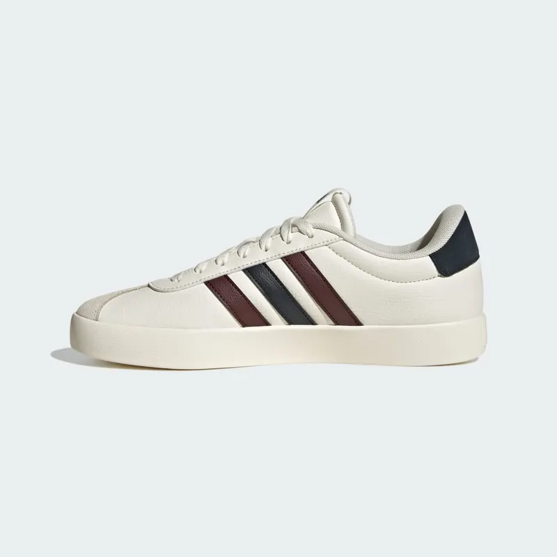 Adidas VL Court 3.0 Core White / Aurora Ruby / Aurora Ink (JI1755)