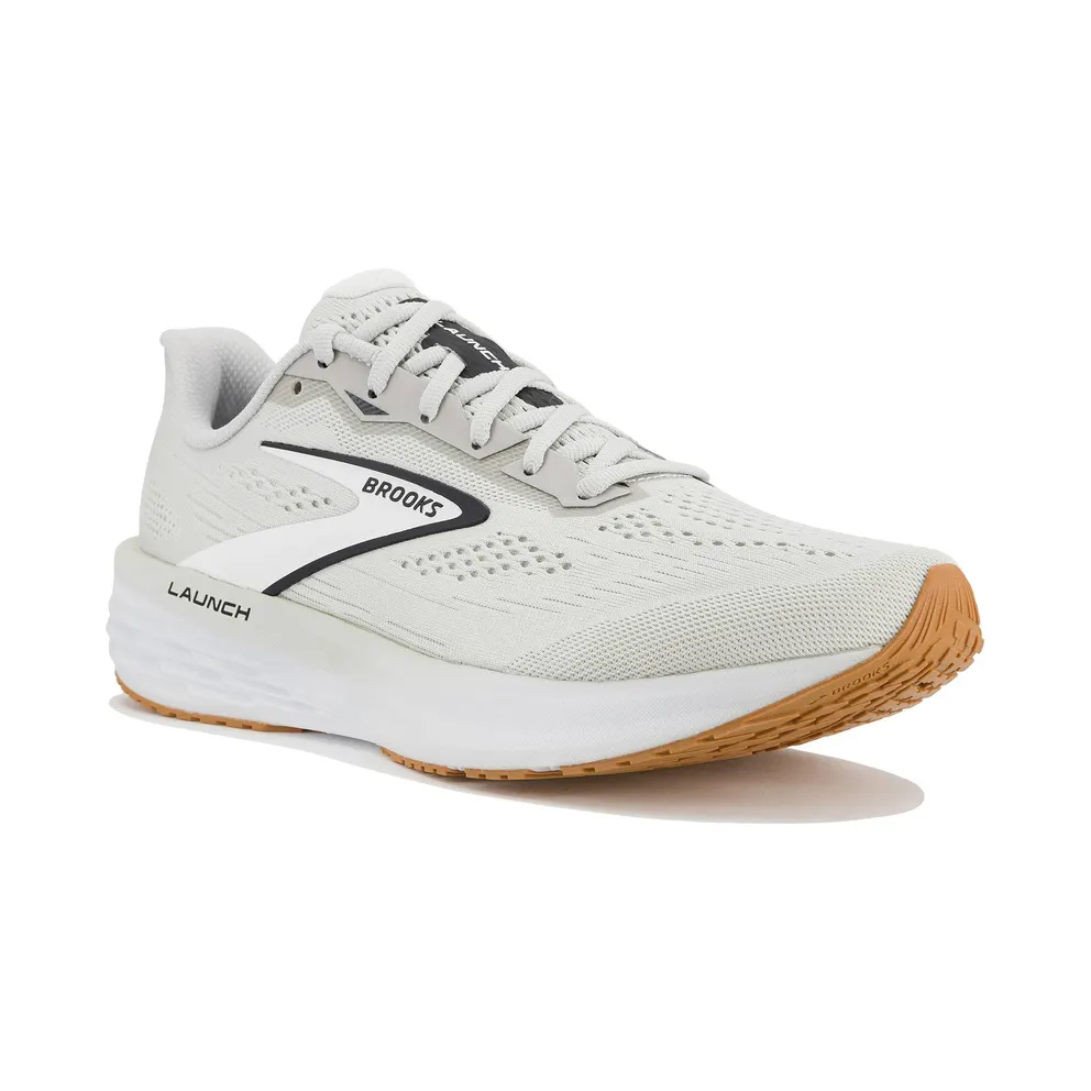 Brooks Launch Oyster / White / Phantom (110481-1D-190)