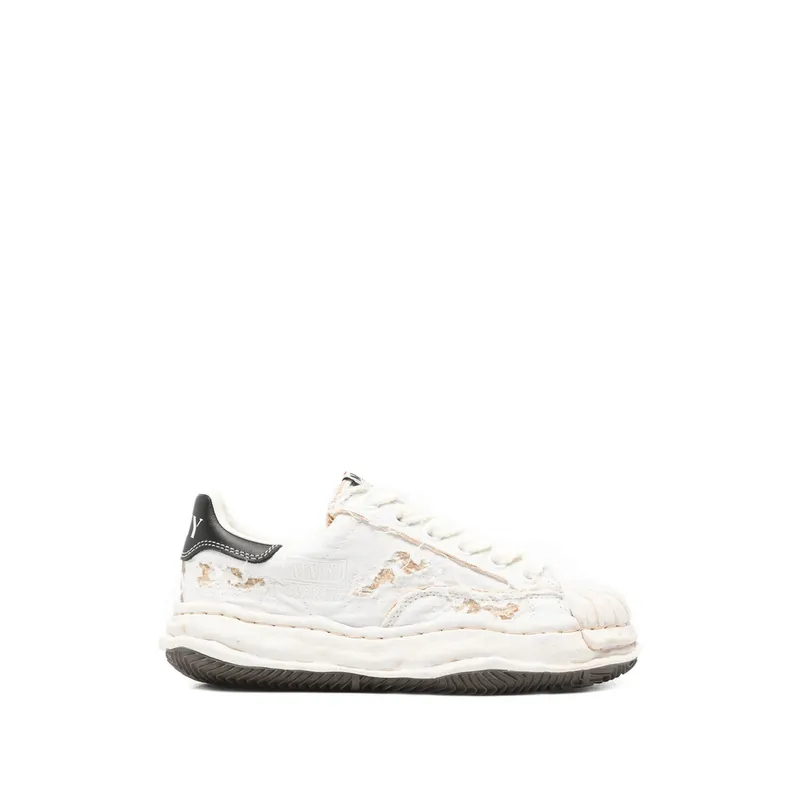 Maison Mihara Yasuhiro Blakey Distressed “White” (A16FW729)