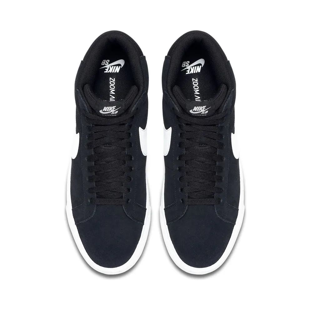 Nike SB Zoom Blazer Mid Black White Black/White/White (864349-002)