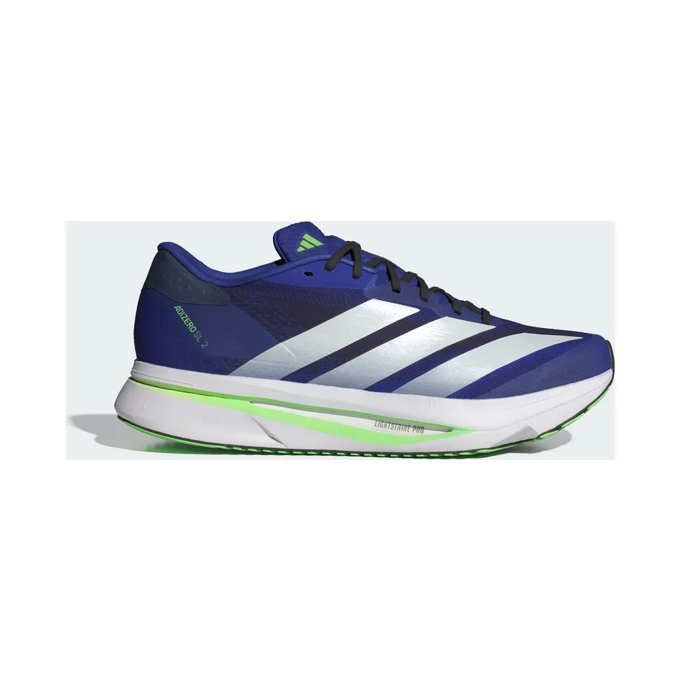 Adidas Adizero SL 2 Lucid Blue / Cloud White / Lime Burst (JQ0347)