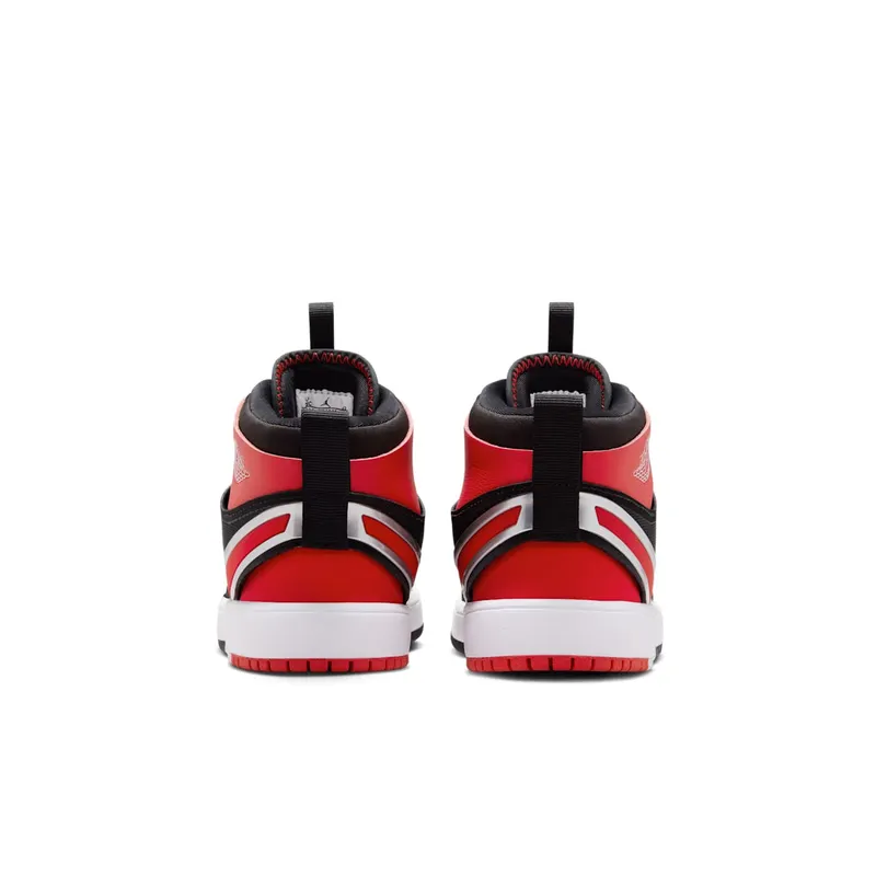 Jordan 1 Mid RM EasyOn Black White University Red (FQ1282-006)