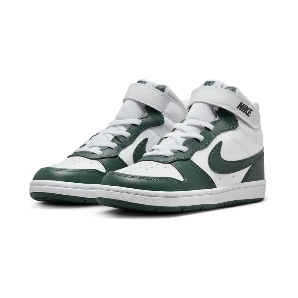 Nike Court Borough Mid 2 White Vintage Green (CD7783-119)
