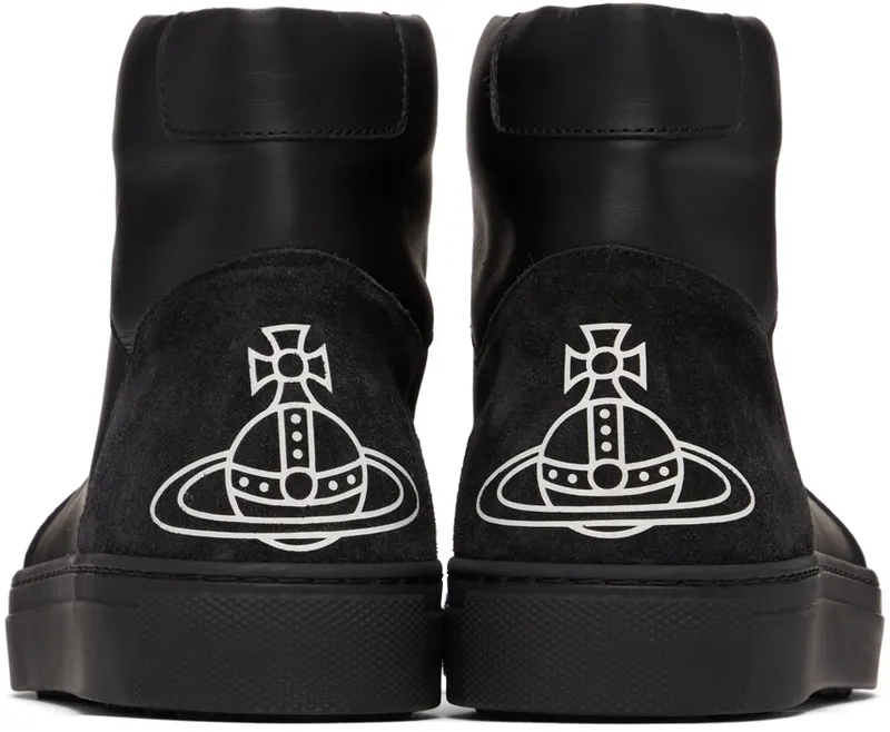 Vivienne Westwood Grey Apollo High-Top Sneakers (75010003M-L0005-)