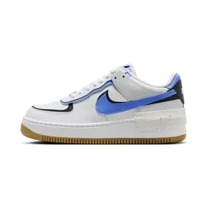 Nike Air Force 1 Low Shadow “White / Black / Photon Dust / Royal Pulse” (DZ1847-109)