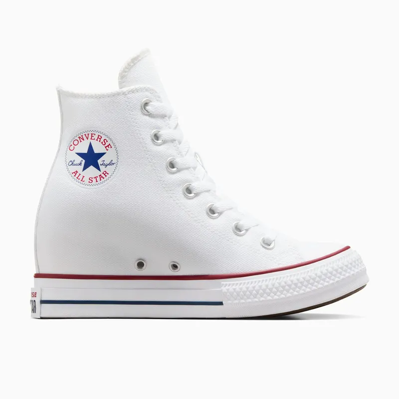 Converse Chuck Taylor All Star Classic Wedge Platform White/Red/Navy (A11908C)