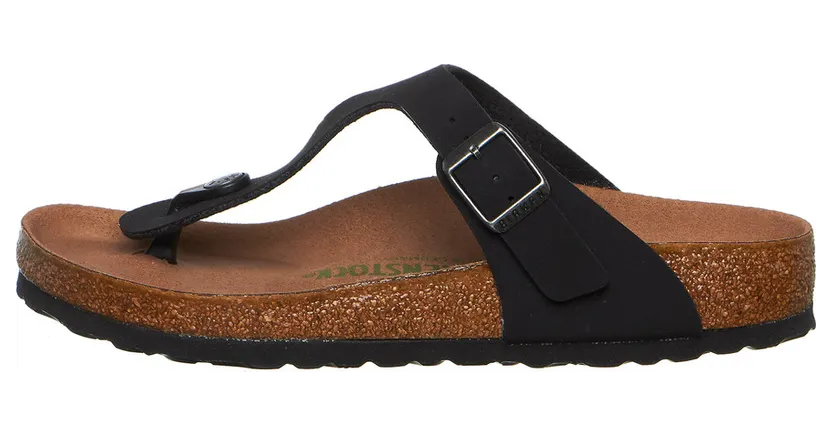 Birkenstock W Gizeh BF Earthy Vegan Black (1020380)