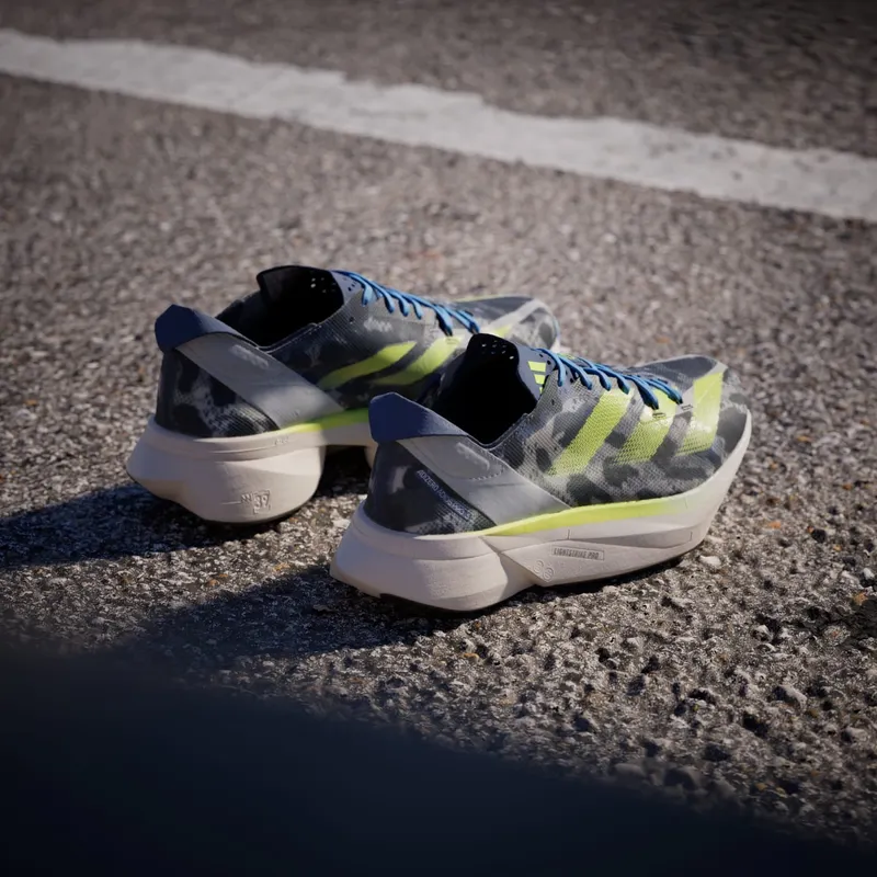 adidas Adizero Adios Pro 3 Crystal White Lucid Lemon Blue Burst (IG6426)