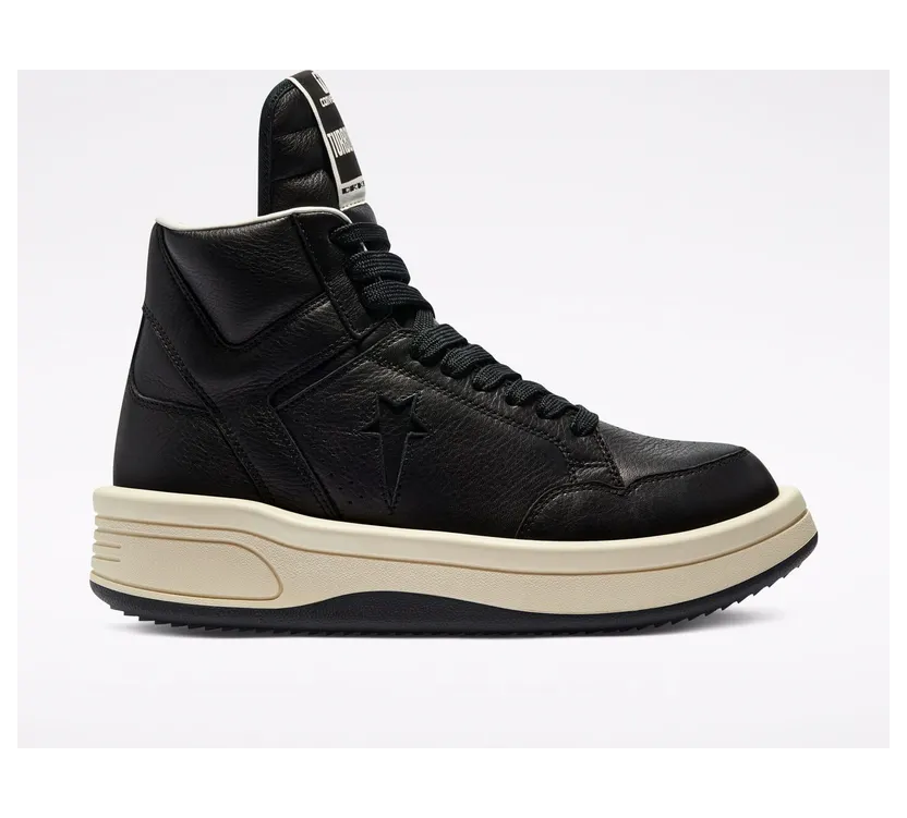 Converse TURBOWPN Hi Rick Owens DRKSHDW Black (172342C)