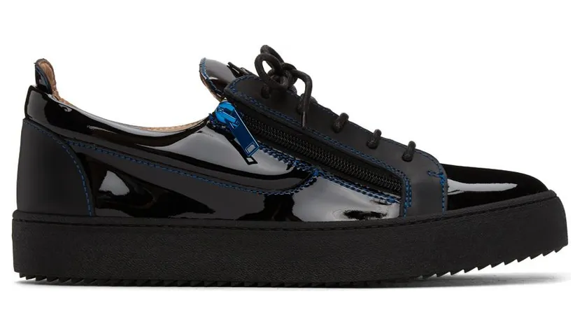 Giuseppe Zanotti Black Vernice Sneakers (RU10059-90671)