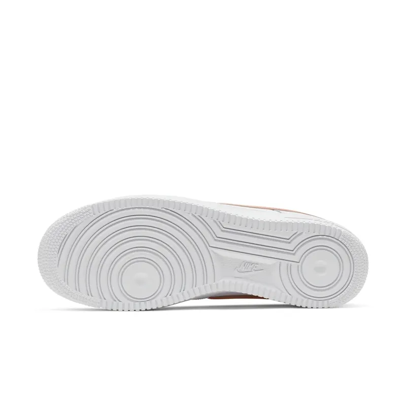 Nike Air Force 1 Low Oversized Swoosh White Orange Peel White/Orange Peel (AO2441-102)
