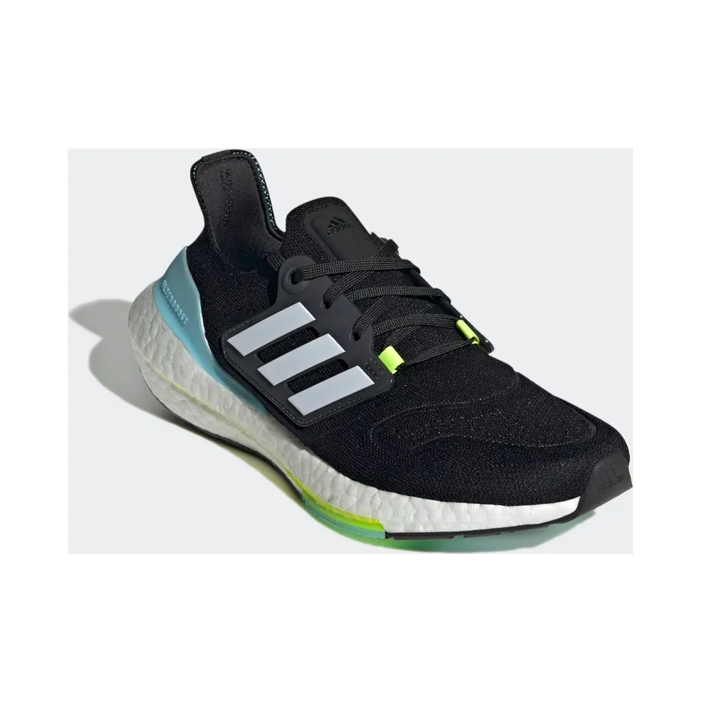 Adidas ULTRABOOST 22 Shoes Core Black / Cloud White / Solar Yellow (GX6658)