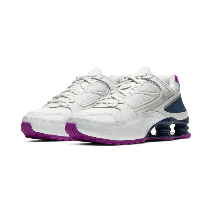 Nike Shox Enigma 9000 Grey “Photon Dust / Valerian Blue / Vivid Purple / Reflect Silver” (BQ9001-009)