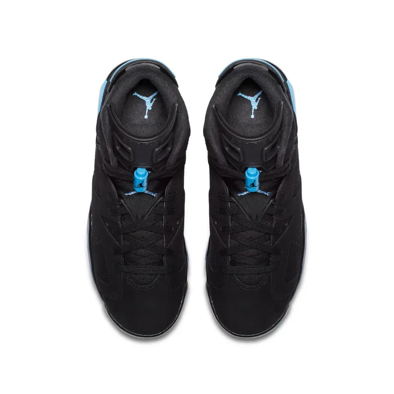 Jordan 6 Retro UNC (GS) Black/University Blue (384665-006)