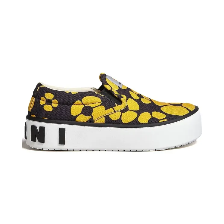 Marni met bloemenprint “Yellow” (SNZW013503P4927)