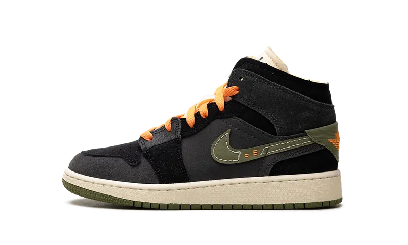 Air Jordan 1 Mid SE GS “Craft Anthracite Light Olive” (FD5847-003)