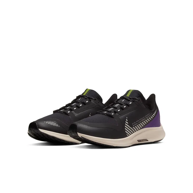 Nike Air Zoom Pegasus 36 Shield GS “Black / Purple” (BQ5705-001)