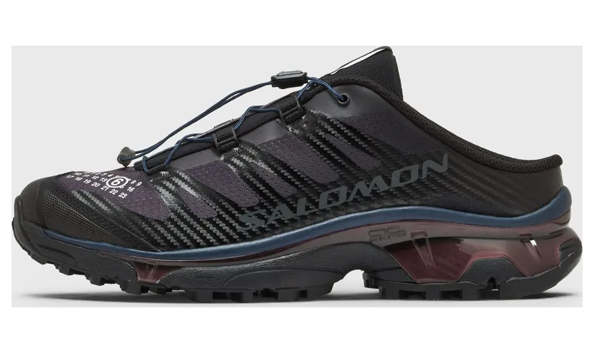 Maison Margiela MM6 MM6 X Salomon XT-4 Mule Black / Nine Iron / Hunkle Berry Violet