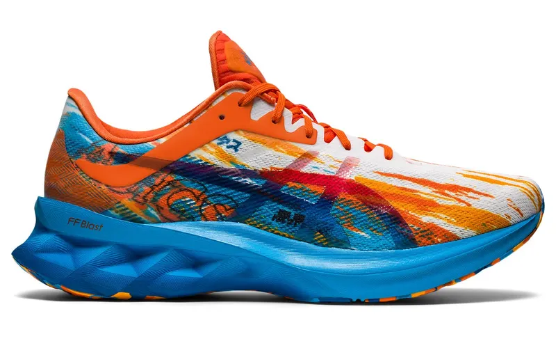 ASICS Novablast Digital Aqua Marigold Orange (1011B239-400)