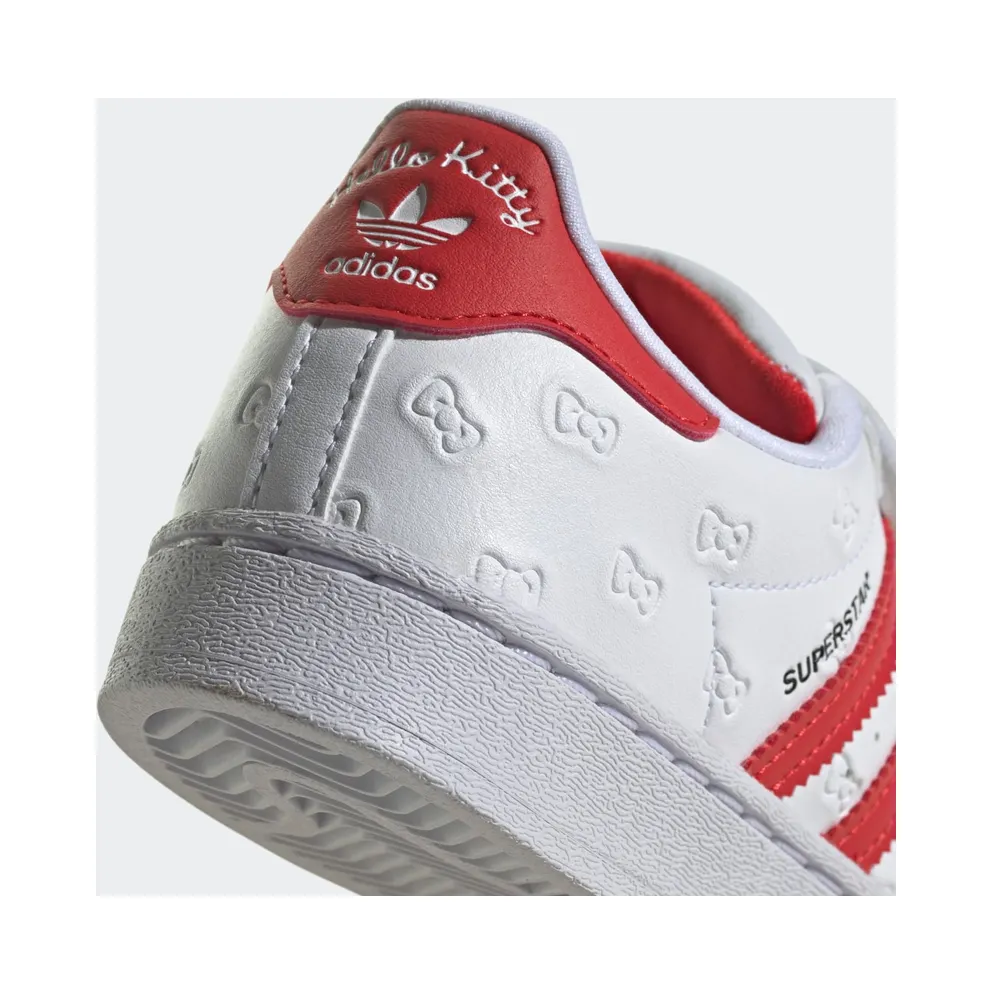 Adidas Hello Kitty Superstar Cloud White / Vivid Red / Core Black (GV8865)