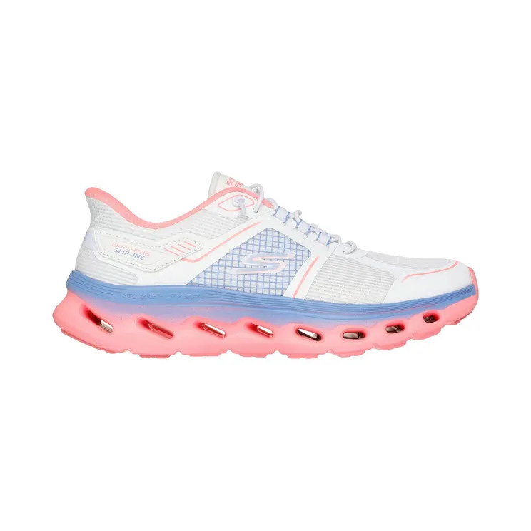 Skechers Slip-ins: GO Walk Glide-Step 2.0 Elektra “White / Multi (125121 Wmlt)” (125121WMLT)