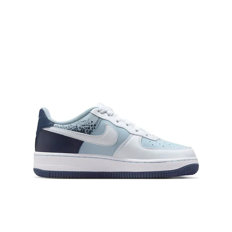 Nike Air Force 1 Low GS “Light Armory Blue Midnight Navy White” (IB7686-400)