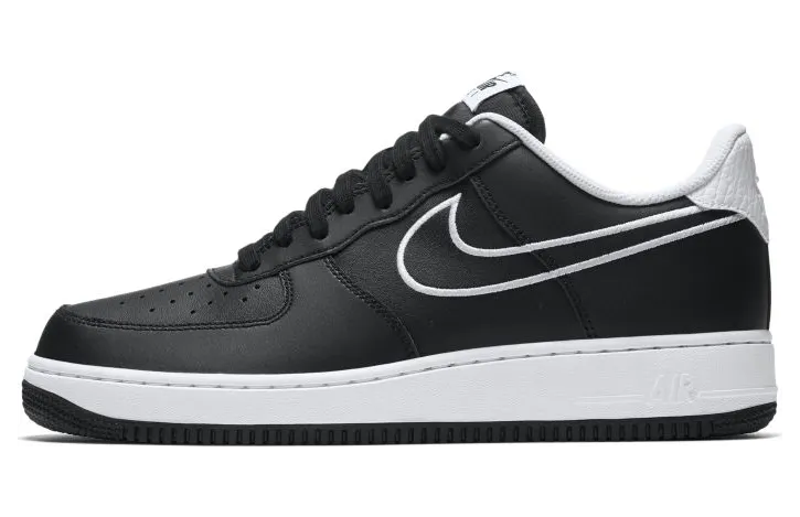 Nike Air Force 1 Low Leather Black White (2018)