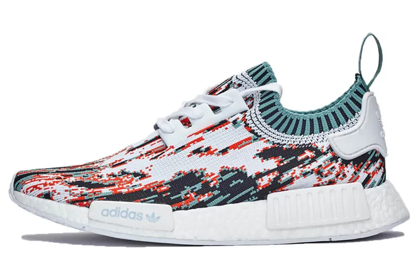 adidas NMD R1 Sneakersnstuff Datamosh Collegiate Orange