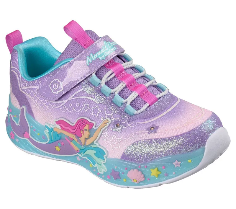 Skechers S-Lights: Mermaid Dreams Sneaker Lavendel