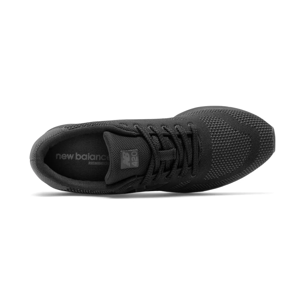 New Balance 420 Engineered Knit Black Black (MRL420BL)