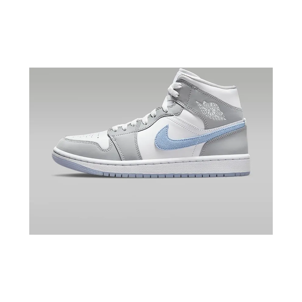 Air Jordan 1 Mid Wolf Grey (2021) (BQ6472-105)