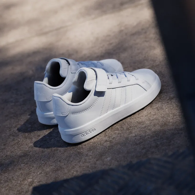 Adidas GRAND COURT 3.0 Shoes KIDS Cloud White / Cloud White / Cloud White (HP3532)