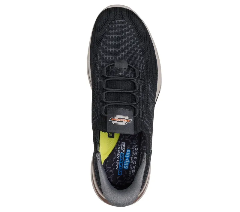 Skechers Slip-ins Relaxed Fit: Norlan – Alonso Sneaker Black
