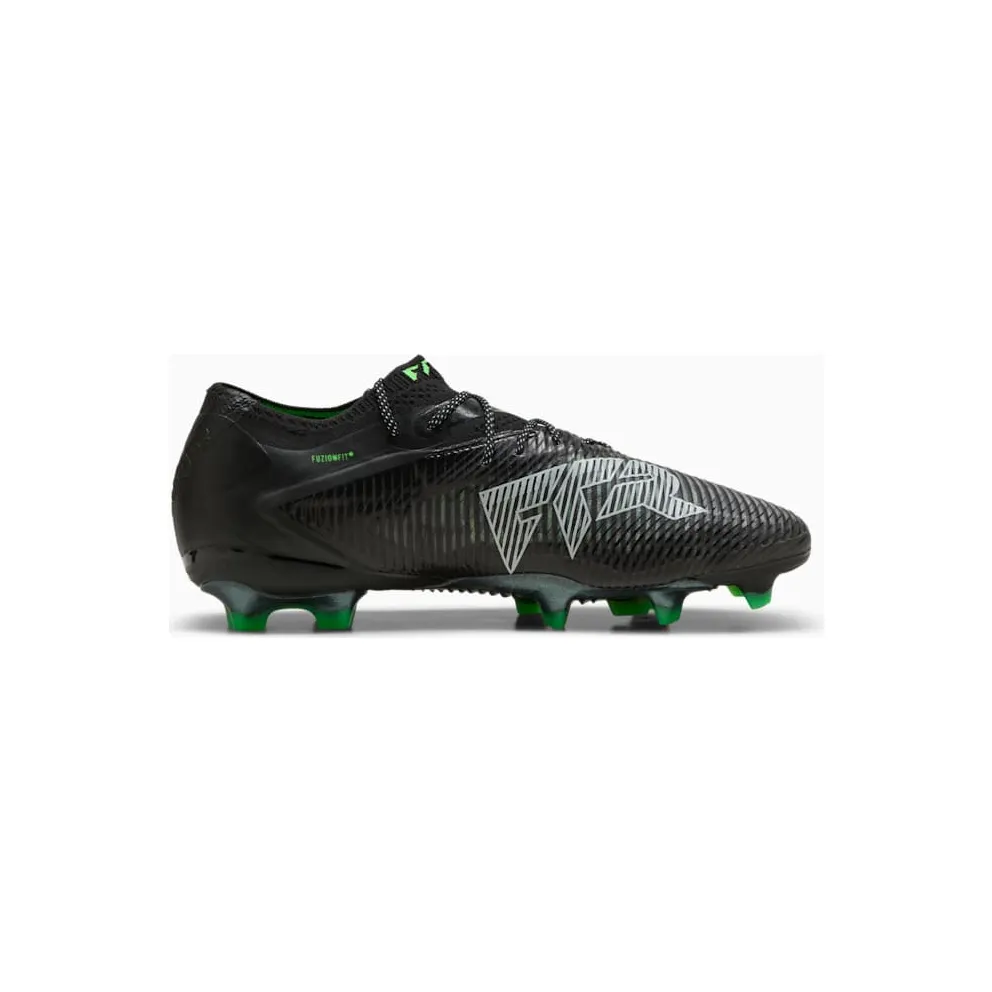 Puma Future 8 Ultimate Low FG Black Cool Light Gray Fluo Green (108361-02)