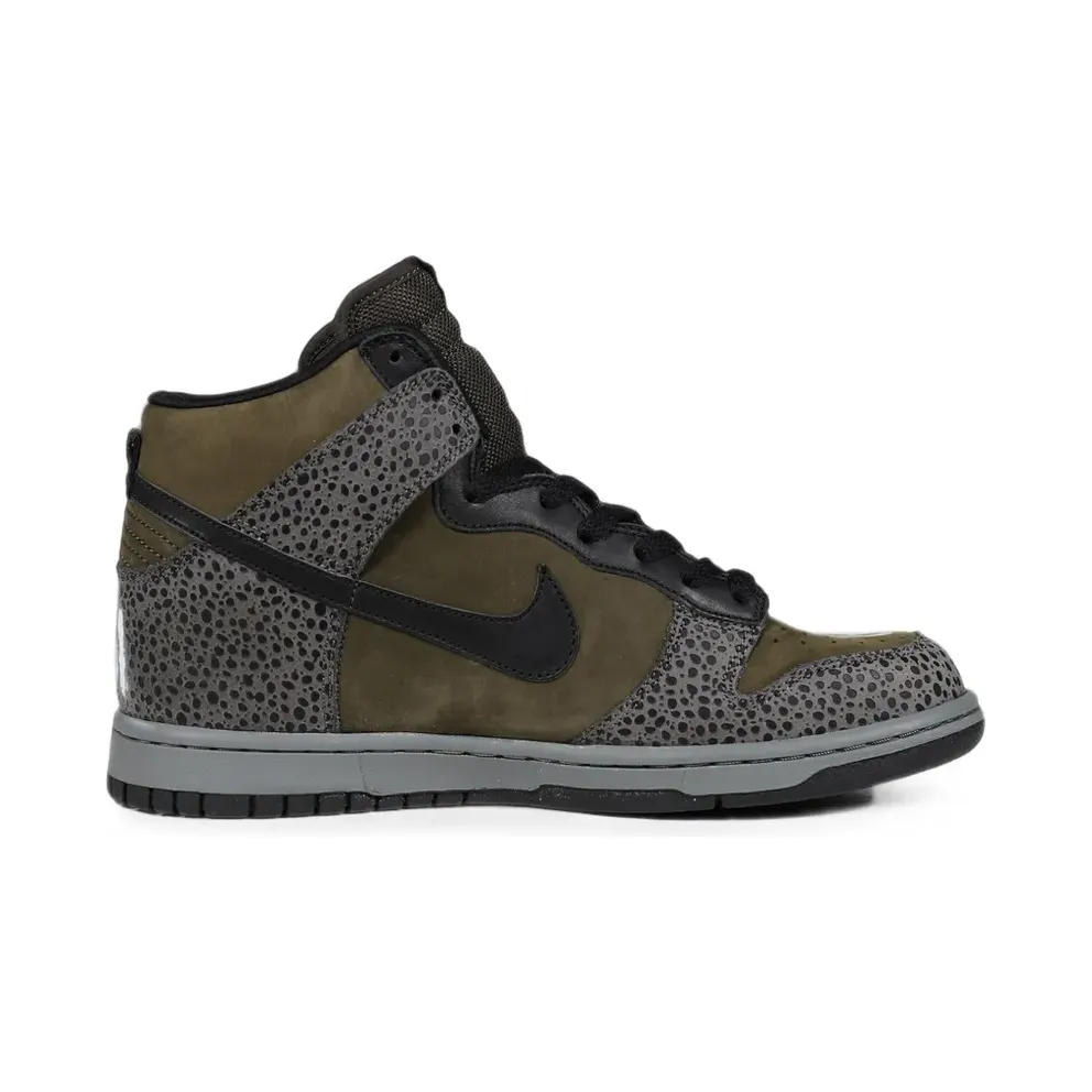 SWJP x Nike Dunk High stencil-print – Green (SW26SS501)