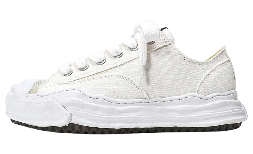 Maison Mihara Yasuhiro Hank OG Sole Canvas Low “White” (A05FW702-WHT)