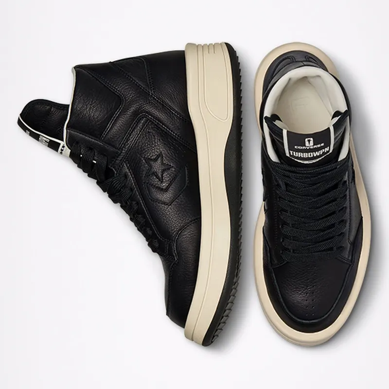 Converse TURBOWPN Hi Rick Owens DRKSHDW Black (172342C)